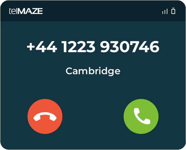 Who Is 01223930746 01223 930746 From Cambridge TelMAZE